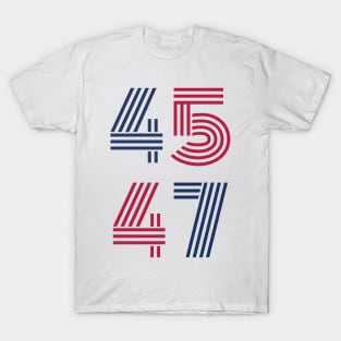 45 47 - Trump - election 2024 T-Shirt